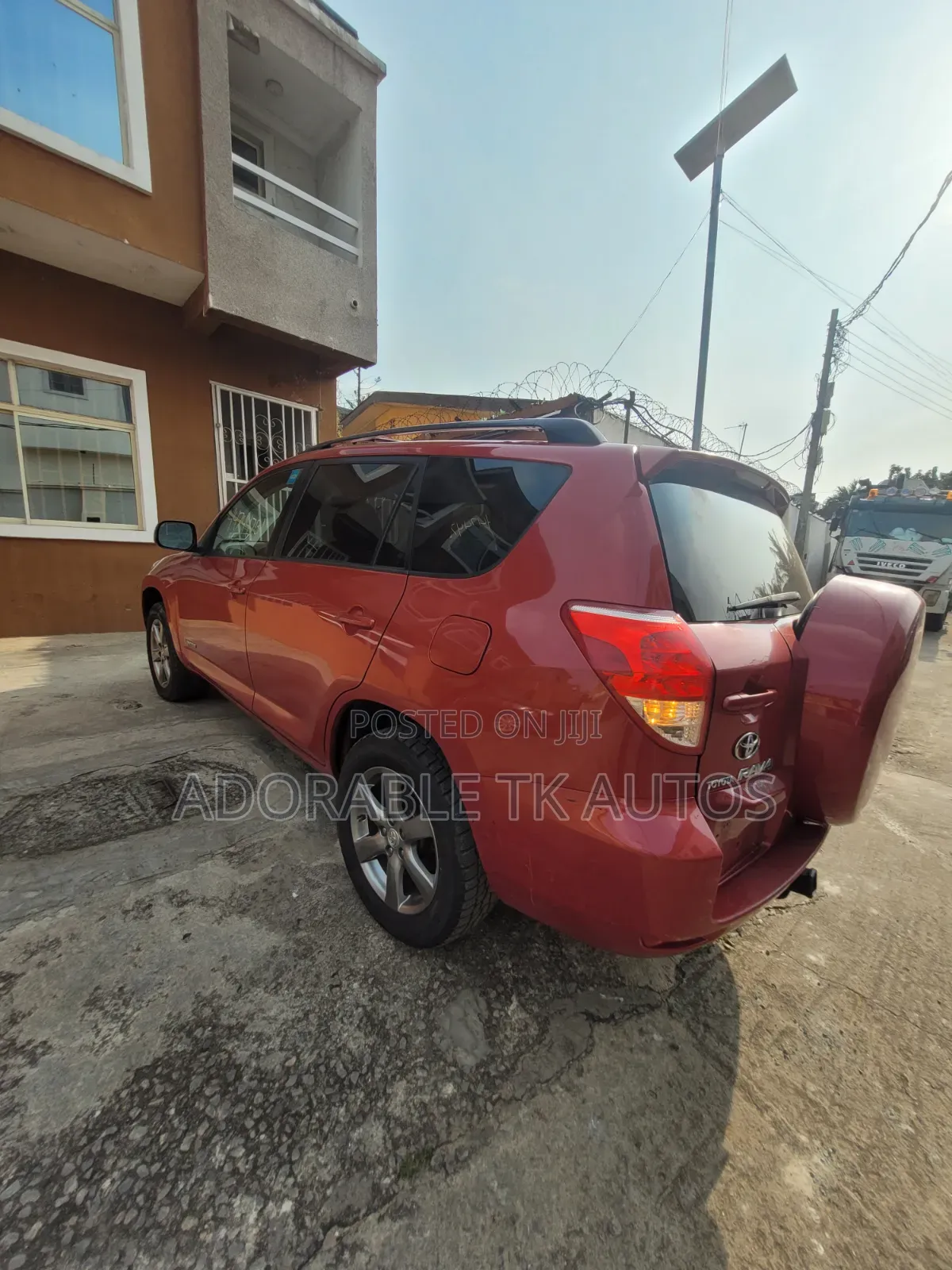 Toyota RAV4 Limited V6 2007 Red
