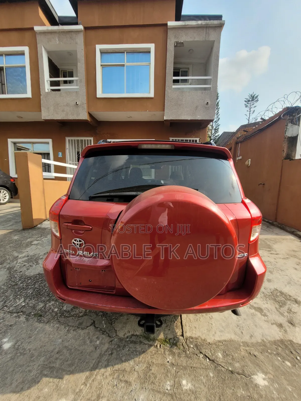 Toyota RAV4 Limited V6 2007 Red