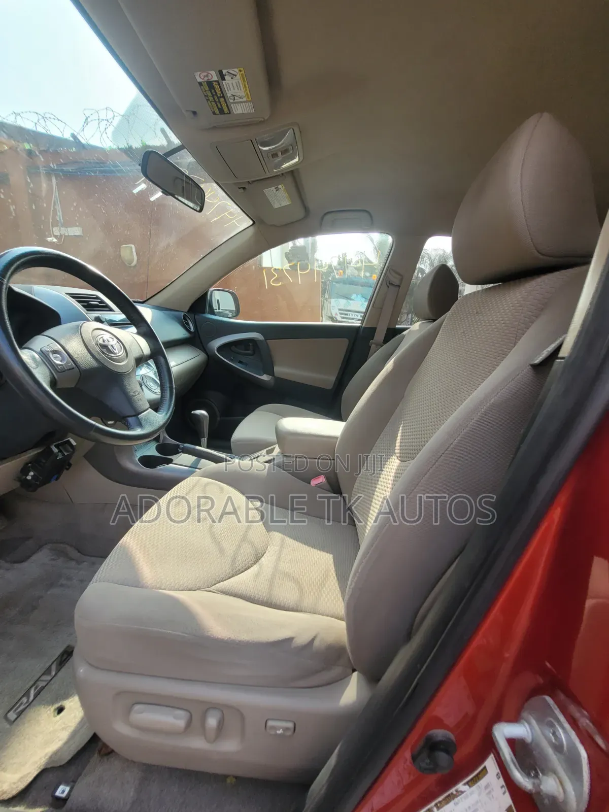Toyota RAV4 Limited V6 2007 Red