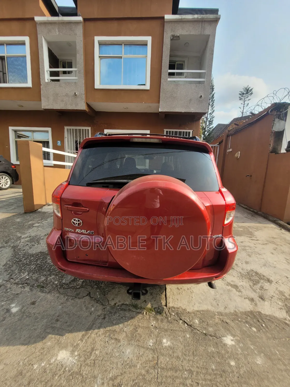 Toyota RAV4 Limited V6 2007 Red