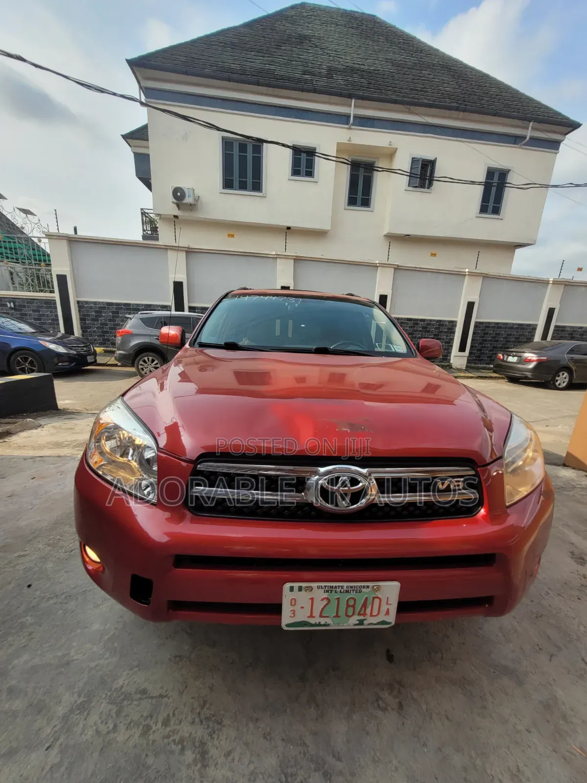 Toyota RAV4 Limited V6 2007 Red