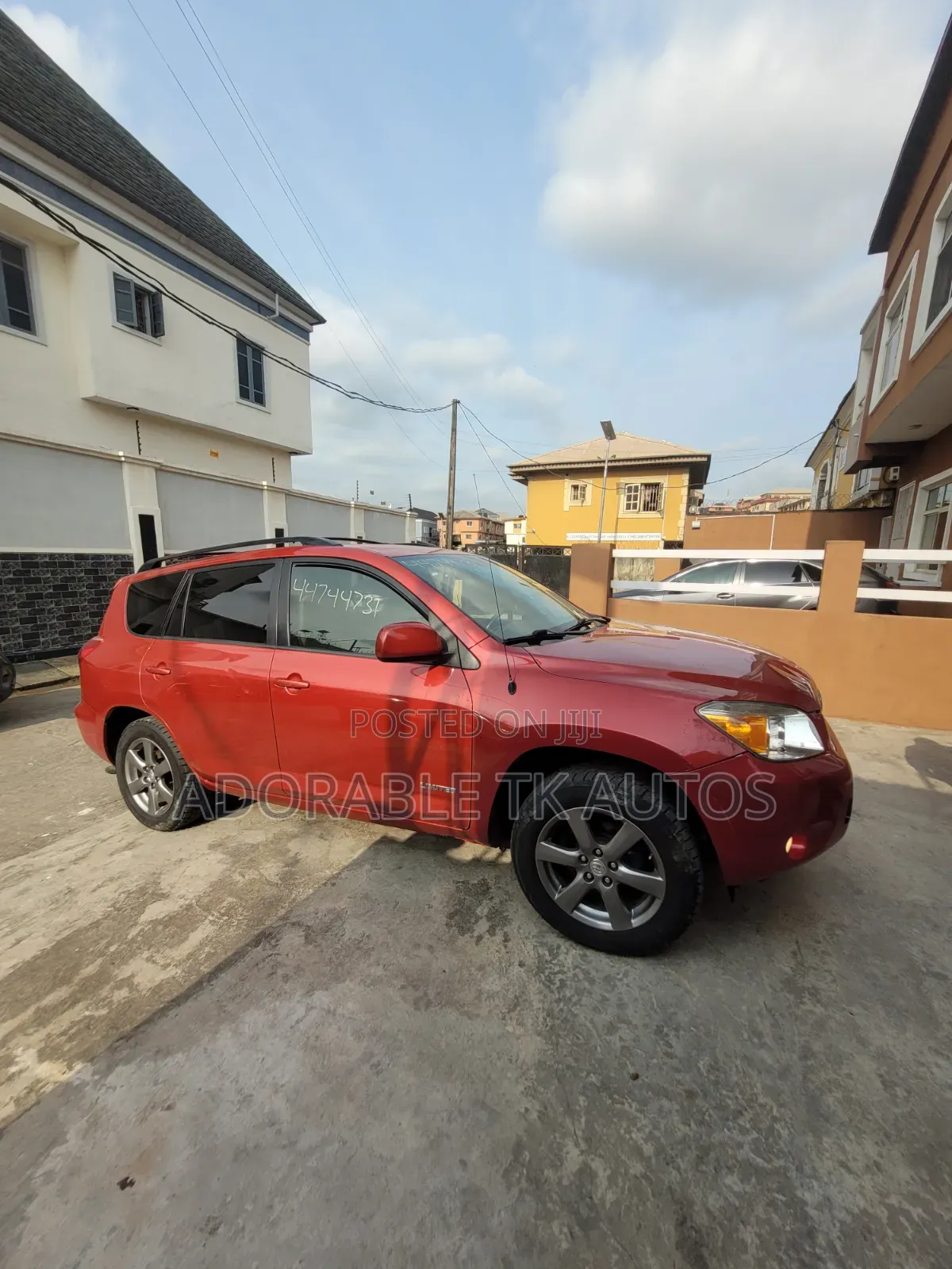 Toyota RAV4 Limited V6 2007 Red