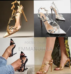 Leaf Vine Stiletto Heels