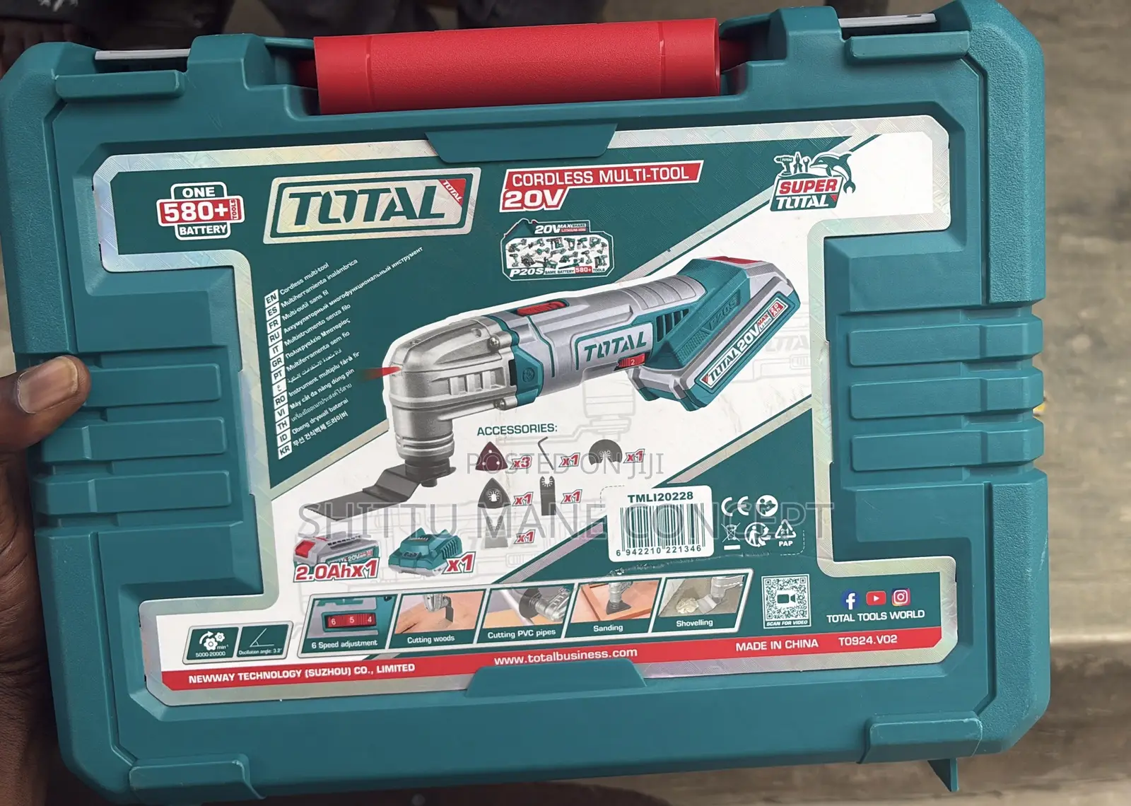 TOTAL Cordless Multi-Tool