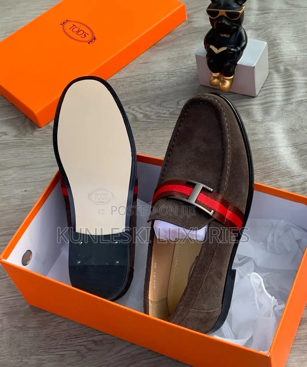 Original Tod’s Suede Loafers Shoes