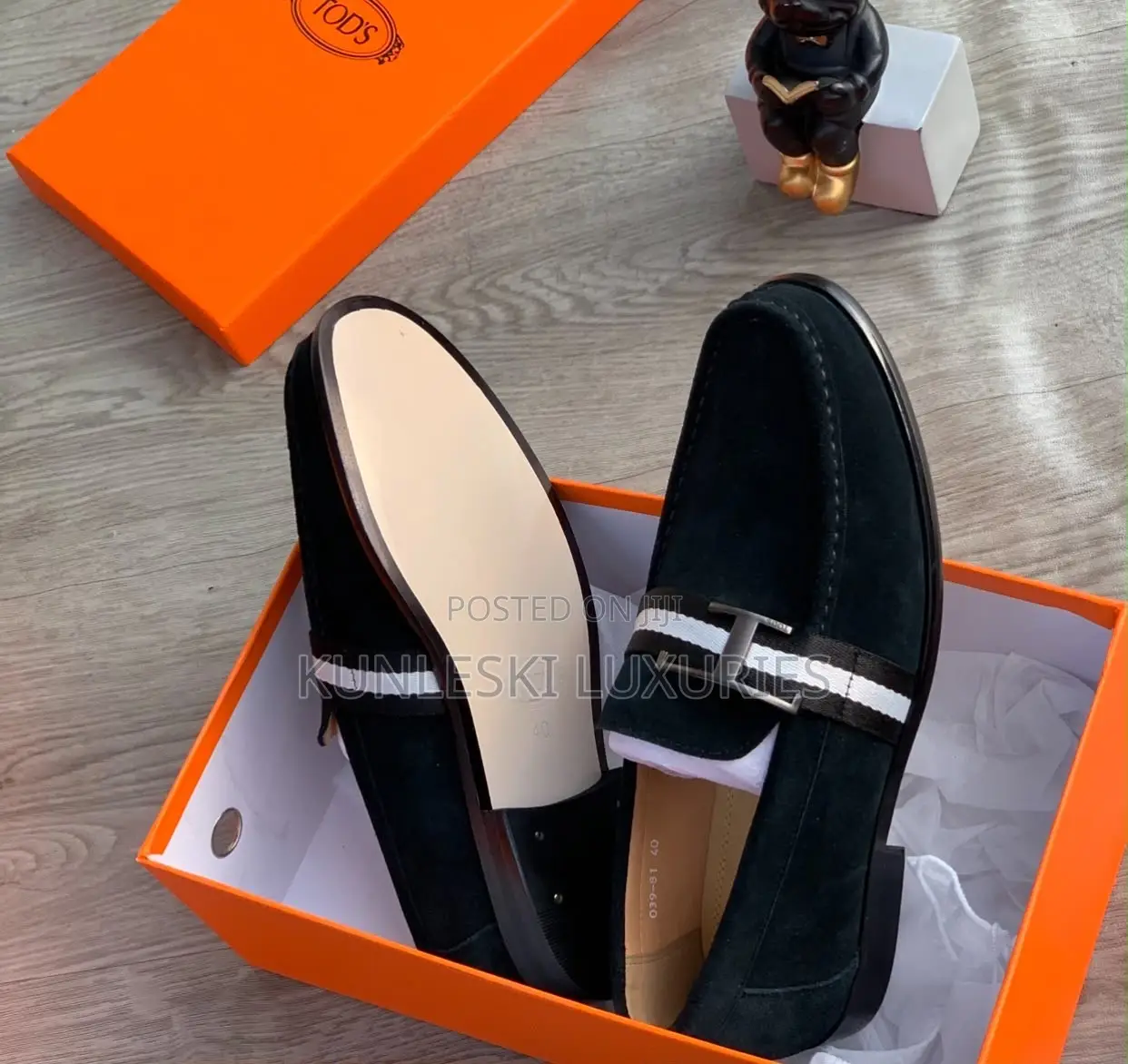 Original Tod’s Suede Loafers Shoes