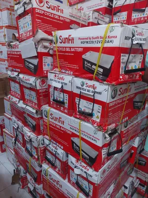 220Ah 12v Sunfit Dry Cell Solar Battery