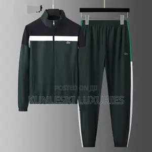 Original Lacoste Polyester Cotton Track Suit