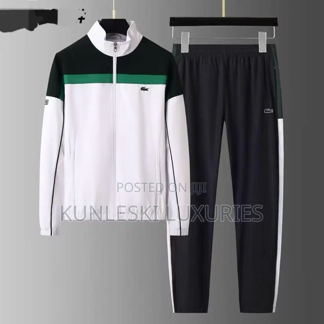 Original Lacoste Polyester Cotton Track Suit