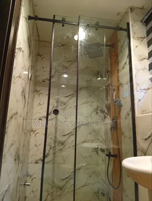 Sliding Glass Bathroom Cabin.