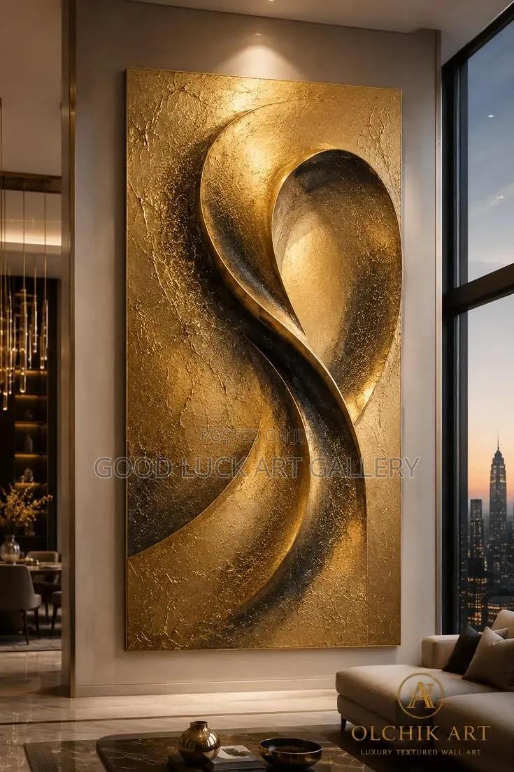 Golden Elegance Wall Art