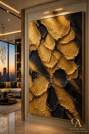 Golden Elegance Wall Art