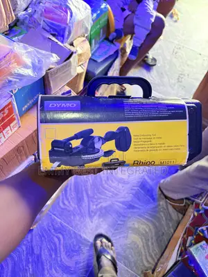 DYMO Rhino M1011 Industrial Metal Tape Embosser Kit.