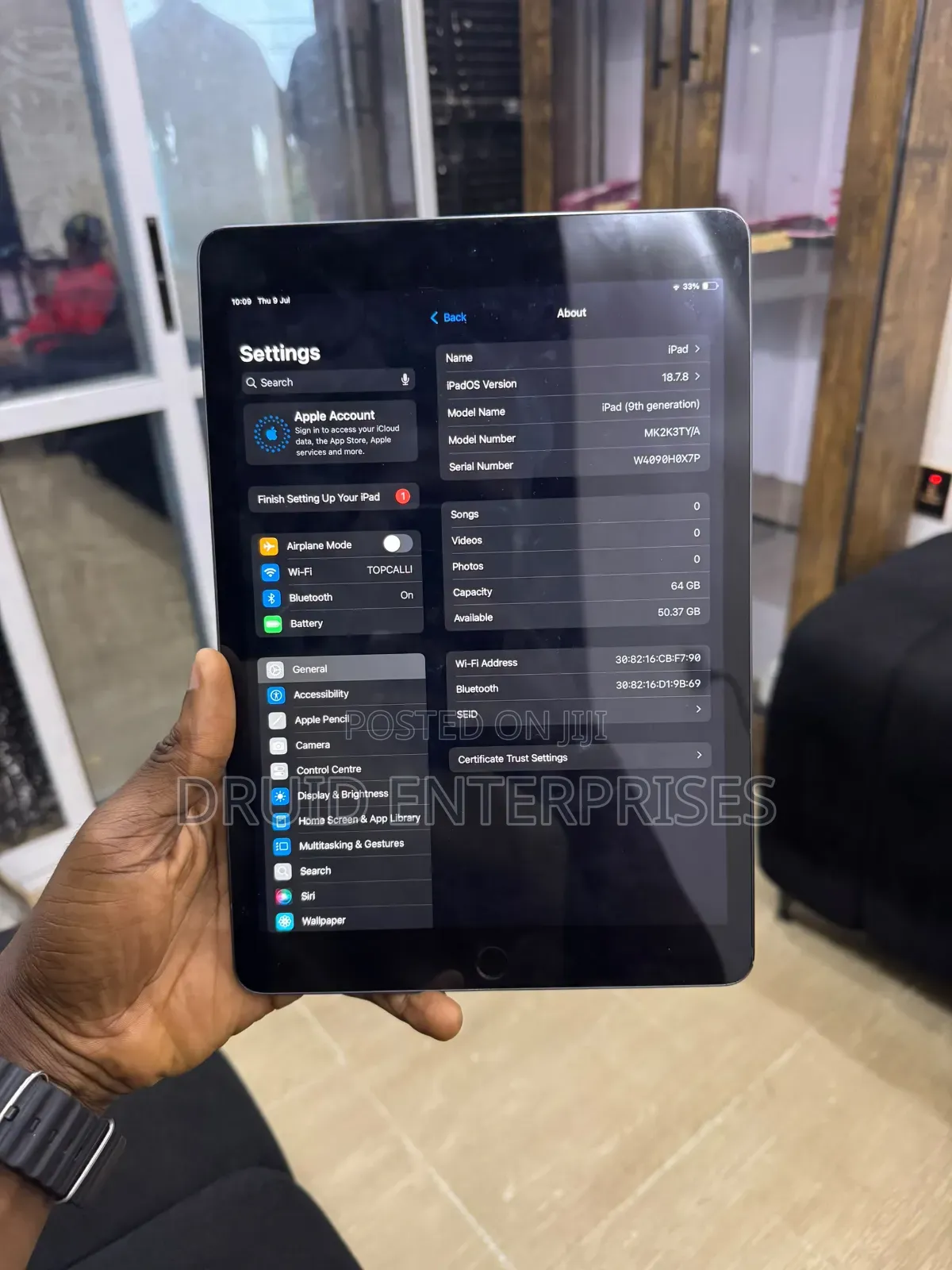 Apple iPad 10.2 (2021) 64 GB Silver