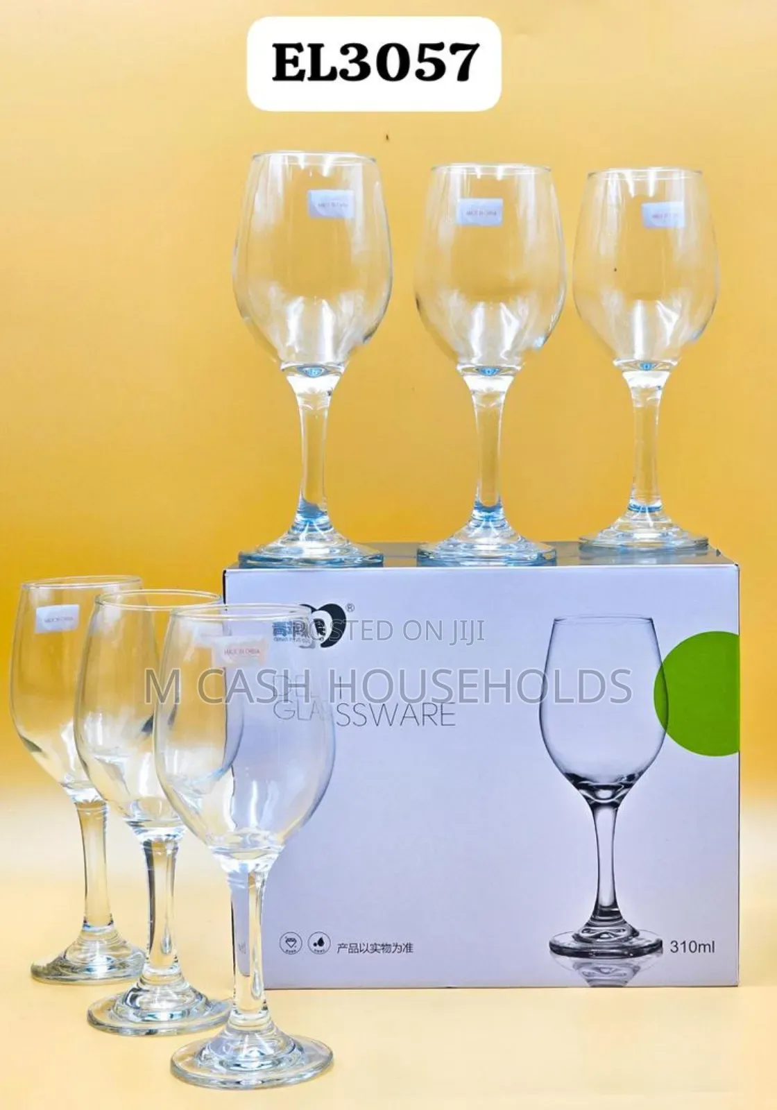 Deli Wine Glass ( by 6pices)