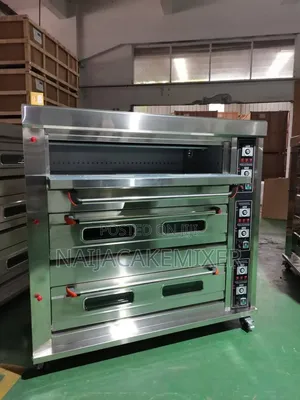 Brand New 3 Deck Oven With 9 Trays