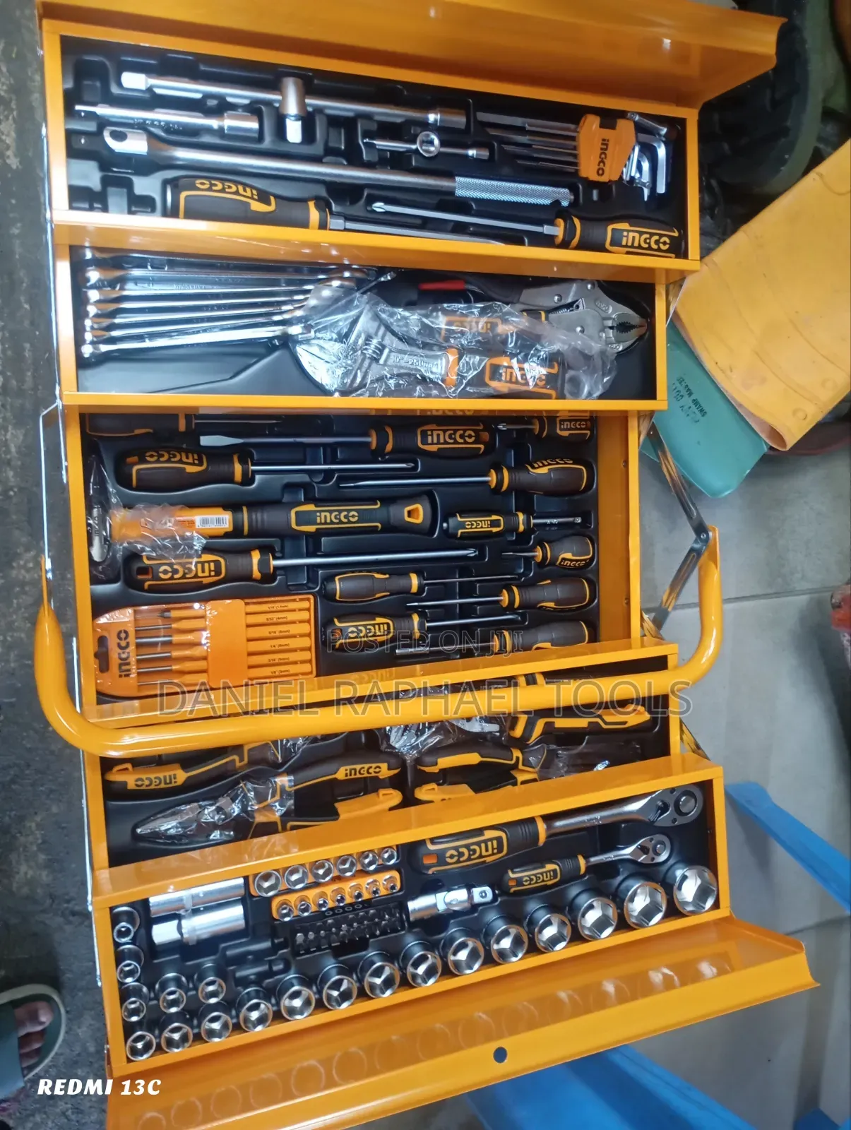 116PCS Professional Tools Chest Set