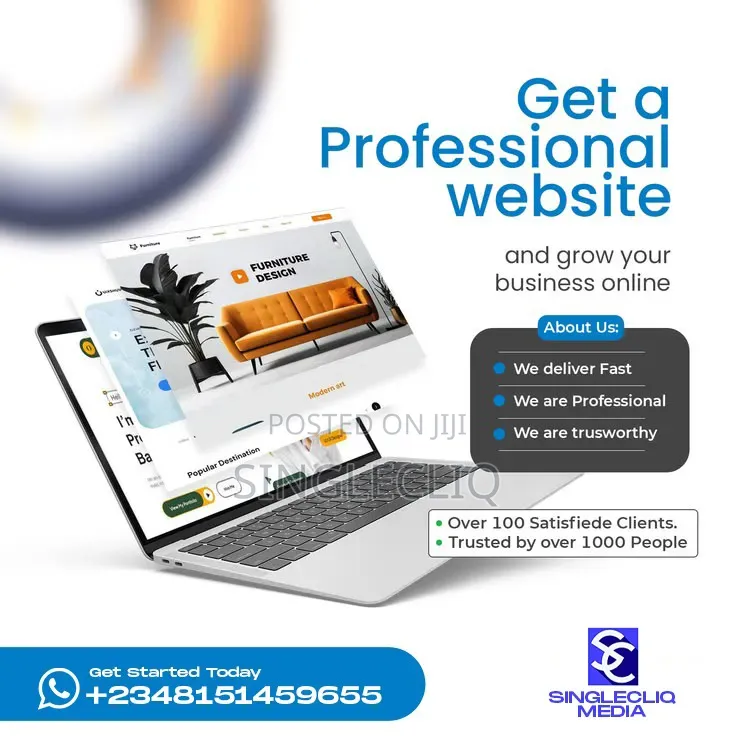 Competent Website Developer in Lagos