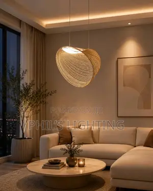Nordic Modern Wooden Nest Pendant Lamp