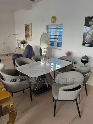 Luxury Dining Table Set 6 Seaters