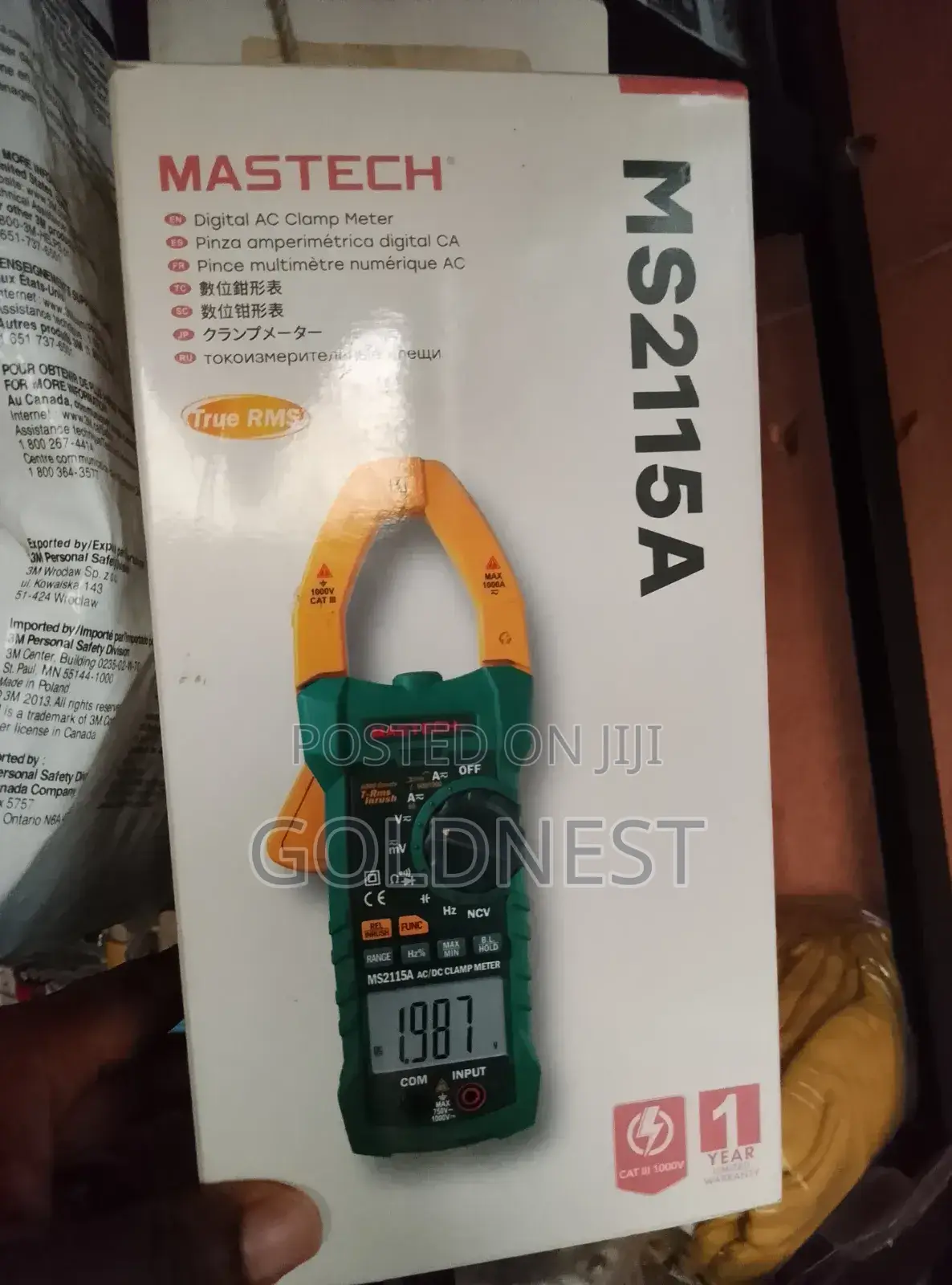 Mastech Clamp Meter