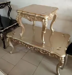 Royal Center Table Set With Sides Stools
