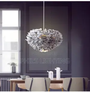 Feather Chandelier Nordic Modern Pendant Light