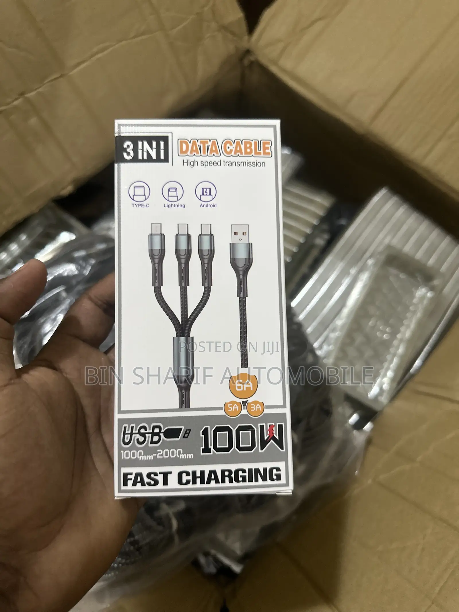 3 in 1 Data Cable