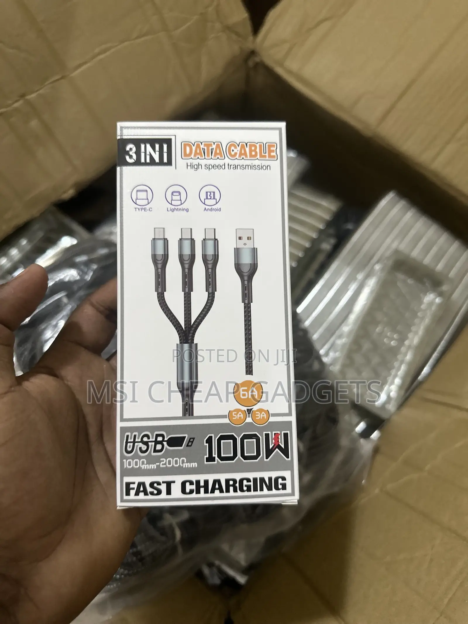 3 in 1 Data Cable