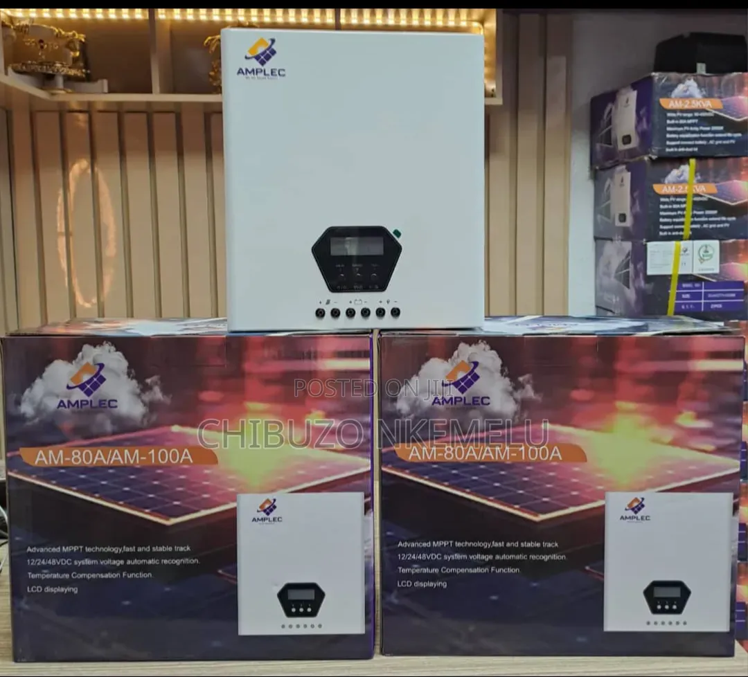 100a MPPT Amplec Charge Controller