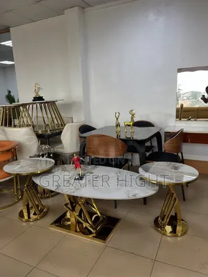 Center Table and Sides Stools
