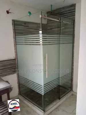 Custom Shower Glass Enclosure.