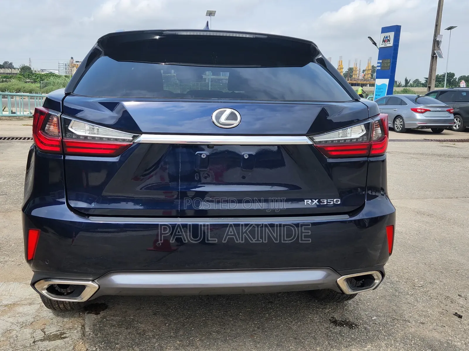 Lexus RX 2017 Blue