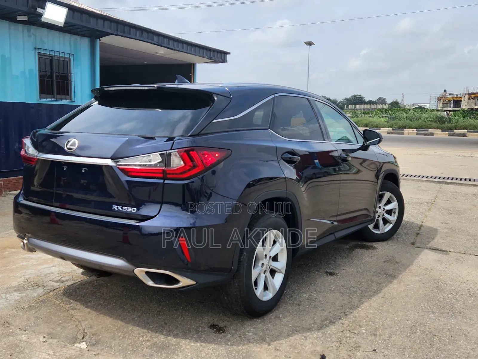 Lexus RX 2017 Blue