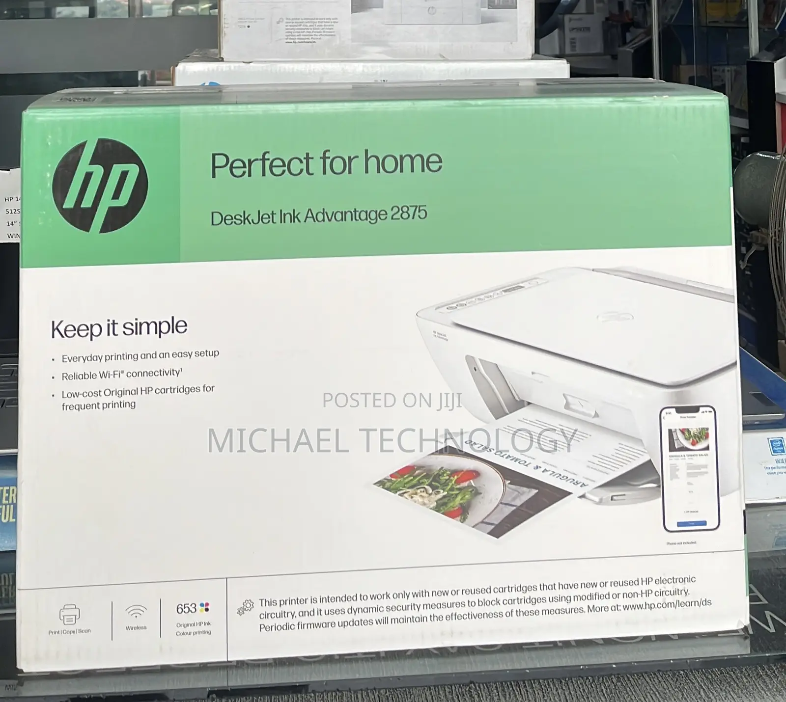 HP Deskjet 2875 Printer