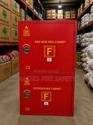 Double Cabinet for Hose Reel With Extinguisher