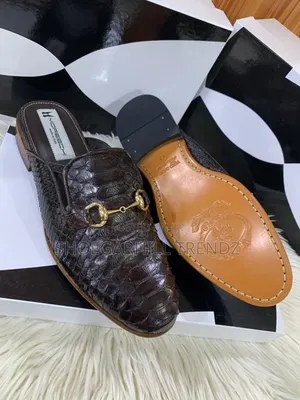Moreschi Half Mule Shoes | Skin Design and Easy to Wear Footwear