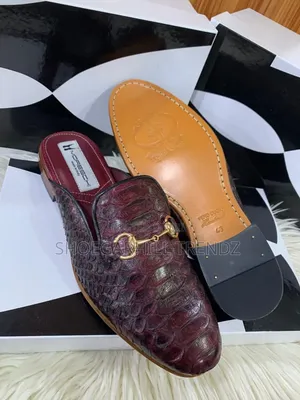Moreschi Half Mule Shoes | Skin Design and Easy to Wear Footwear