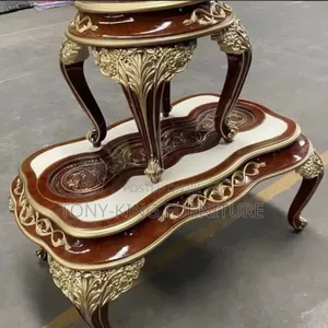 Luxury Baroque-Style Turkish or Classic Royal Center Table Set
