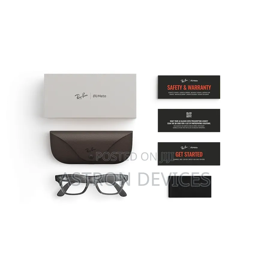 Ray-Ban Meta Blayzer Optics(Gen2),Matte Transparent Ice Grey,Clear Len