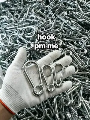 10mm Stainless Steel Carabiner Hooks
