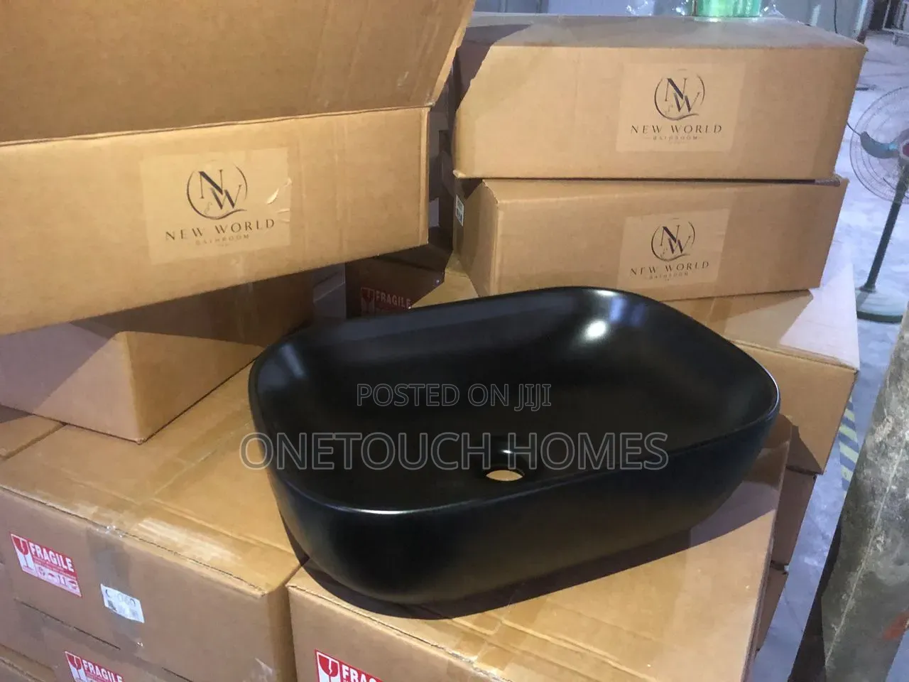 Black Wash Hand Basin