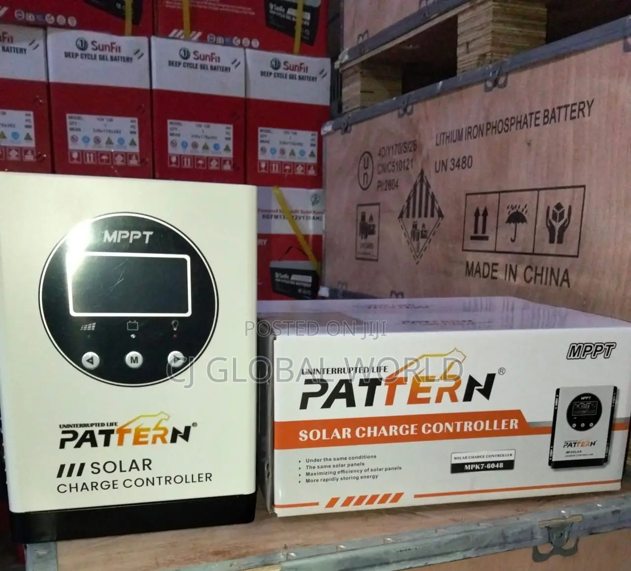 Pattern 60a Solar Charge Controller