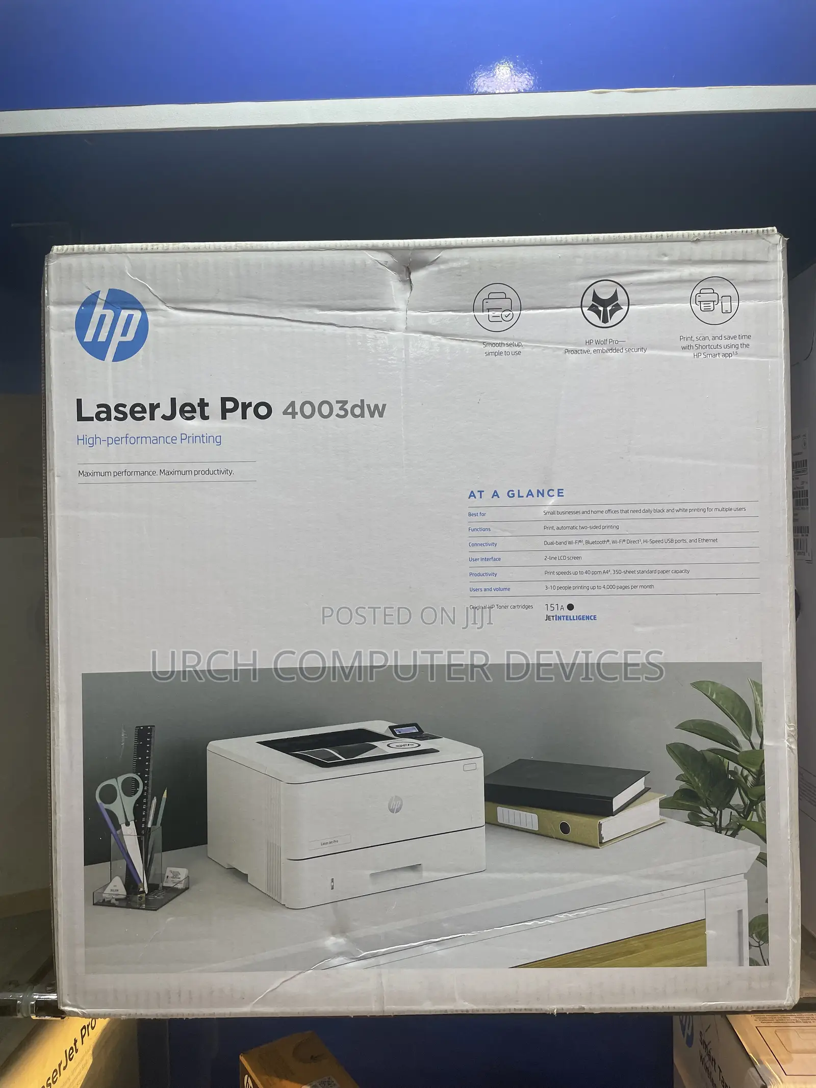 HP Laser Jet Pro 4003dw