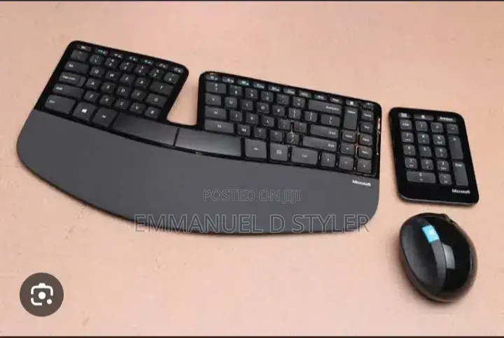 Wireless Split Keyboard Designed by Microsoft