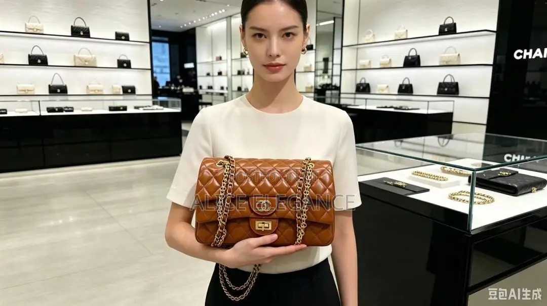 Channel Bag  Double-Flap