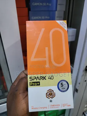 New Tecno Spark 40 Pro+ 256 GB
