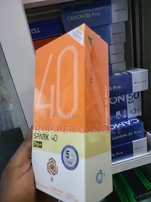 New Tecno Spark 40 Pro+ 256 GB