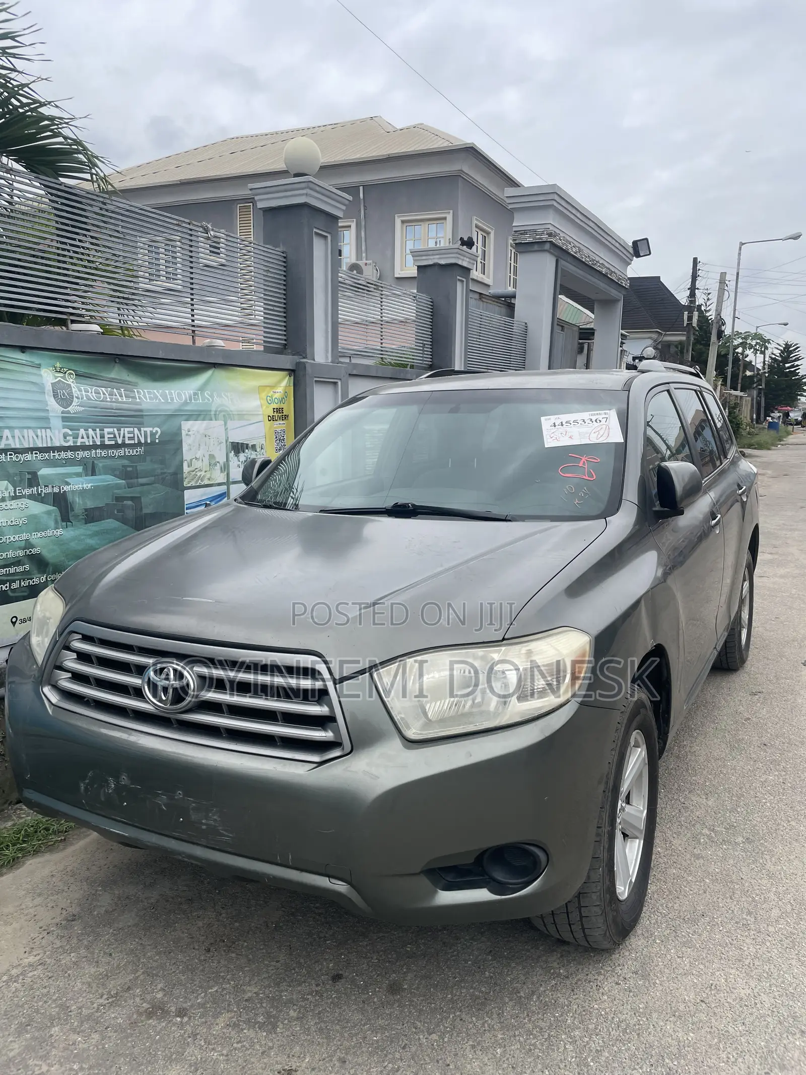 Toyota Highlander 2010 Gray
