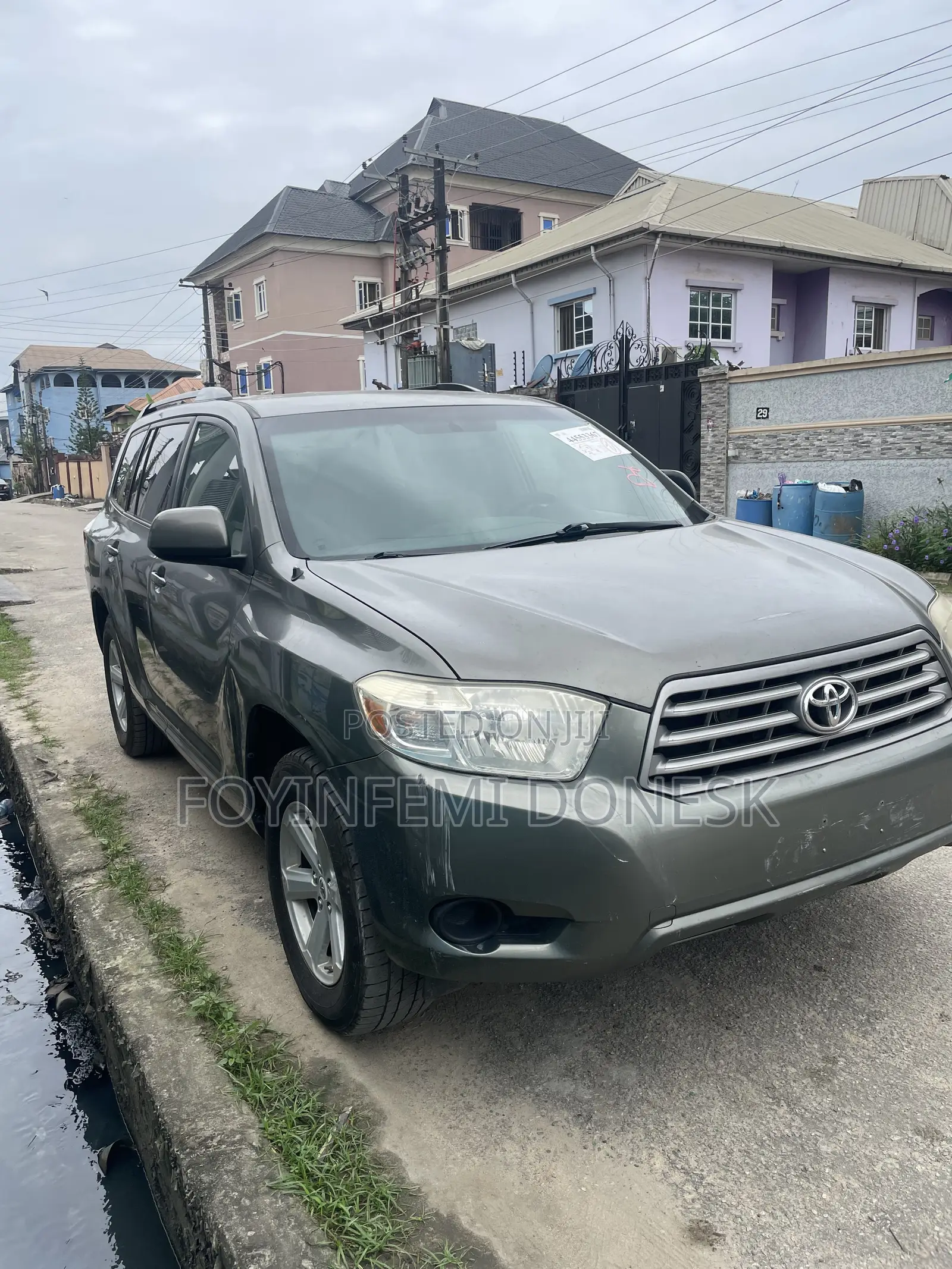 Toyota Highlander 2010 Gray